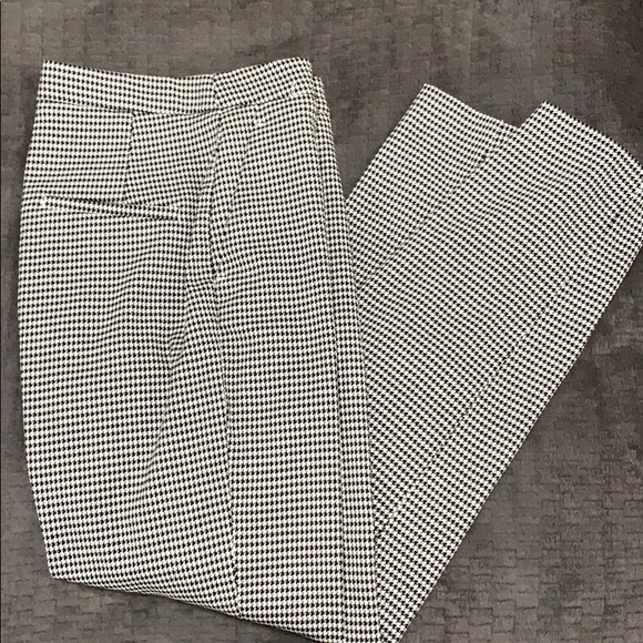 H&M ankle pants in houndstooth pattern EUC - Picture 2 of 5